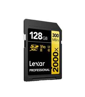 LEXAR CARTE SD PRO GOLD SERIES UHS-II 2000X 128GB V90