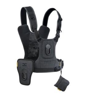 COTTON CARRIER ARNES PROFESIONAL PARA 2 CAMARAS 147 GRIS