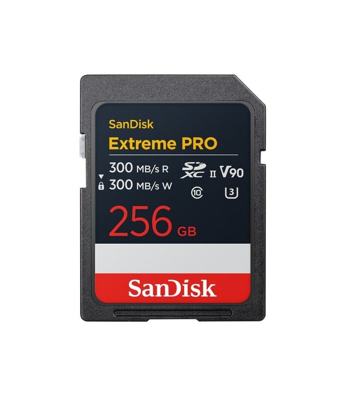 SANDISK CARTE SD EXTREME PRO 8KV90 SDXC UHS-II 300MB 256GB