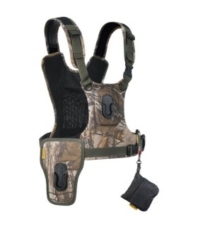 COTTON CARRIER ARNES PROFESIONAL PARA 2 CAMARAS 147 CAMUFLAJE