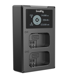 Chargeur de batteries SMALLRIG 4081 NP-FW50