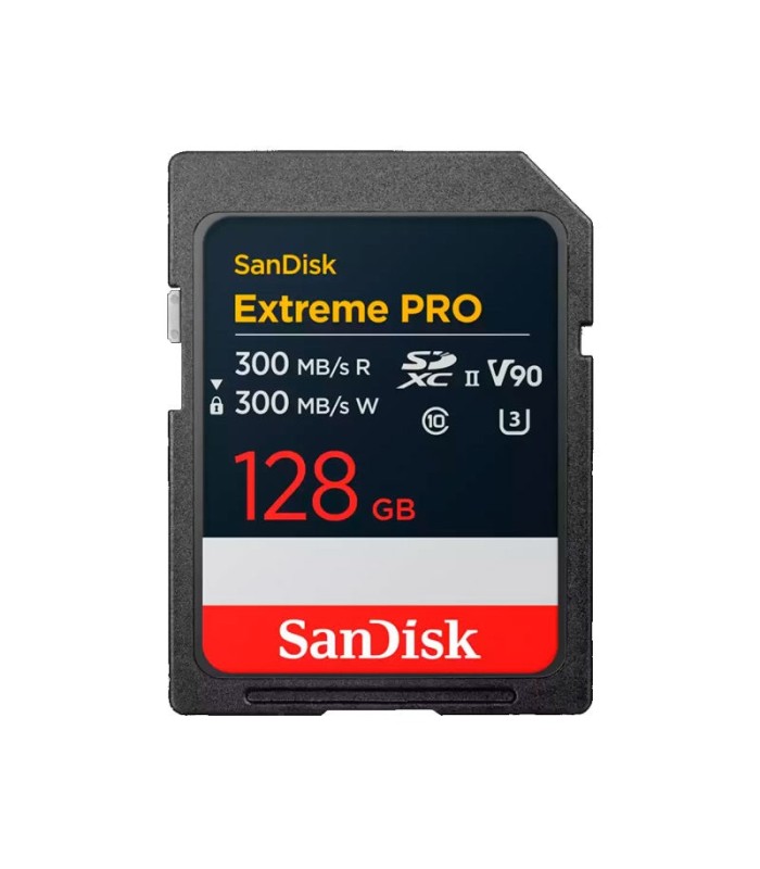 SANDISK SCHEDA SD EXTREME PRO 8KV90 SDXC UHS-II 300MB 128GB
