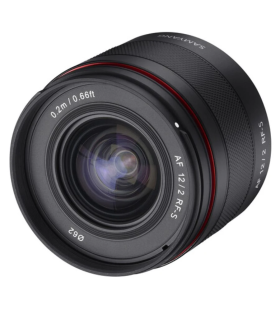SAMYANG OBJETIVO AF 12MM F2.0 PARA CANON RF-S