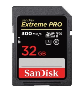 SANDISK EXTREME PRO SDHC 32GB 300MB UHS-II SDS