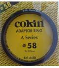 COKIN RING ADAPTER SERIES TO 58 MM.