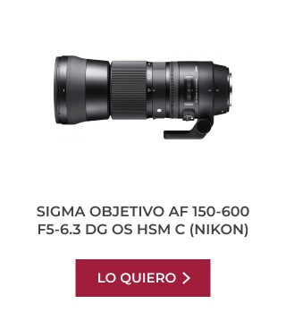 SIGMA OBJETIVO AF 150-600 F5-6.3 DG OS HSM C (NIKON)