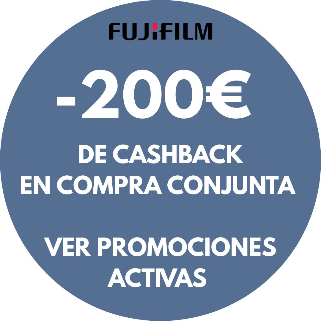 Cashback 200 euros en Fujifilm