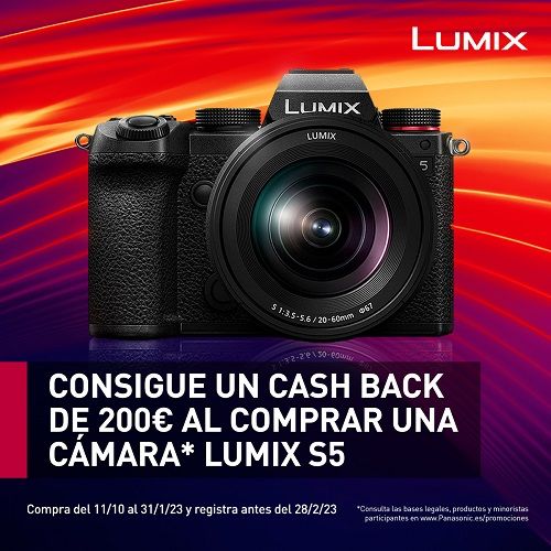 Promociones Lumix Invierno 2022 Cashback S5