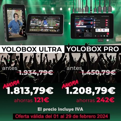 OFERTA YOLOBOX PRO Y YOLOBOX ULTRA