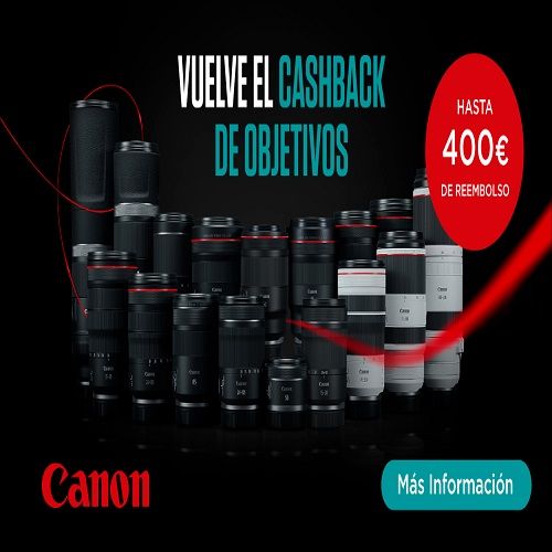 Canon cashback hasta 400€