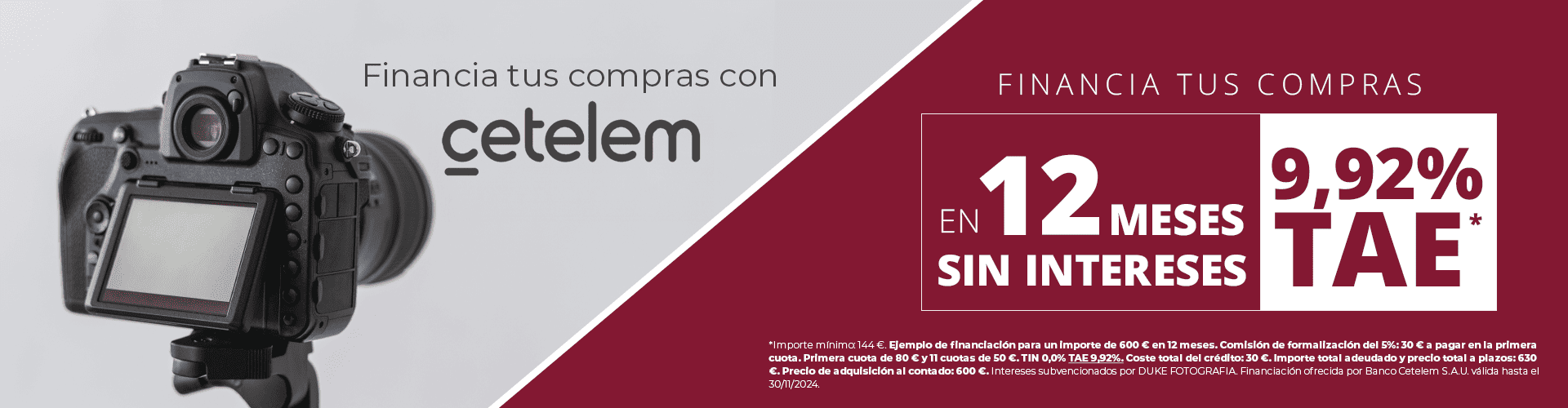 CETELEM FINANCION 0%