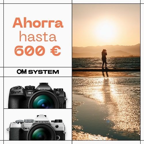 Campaña OM-1 MARK II Y OM-5- HASTA 600€ DE CASHBACK EN OM-1 MARK II Y REGALO OBJETIVO 45MM F1.8+BATERÍA ADICIONAL