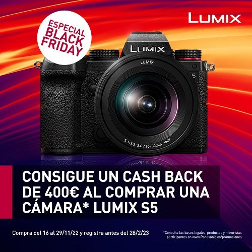 Promociones Lumix Invierno 2022 Cashback S5