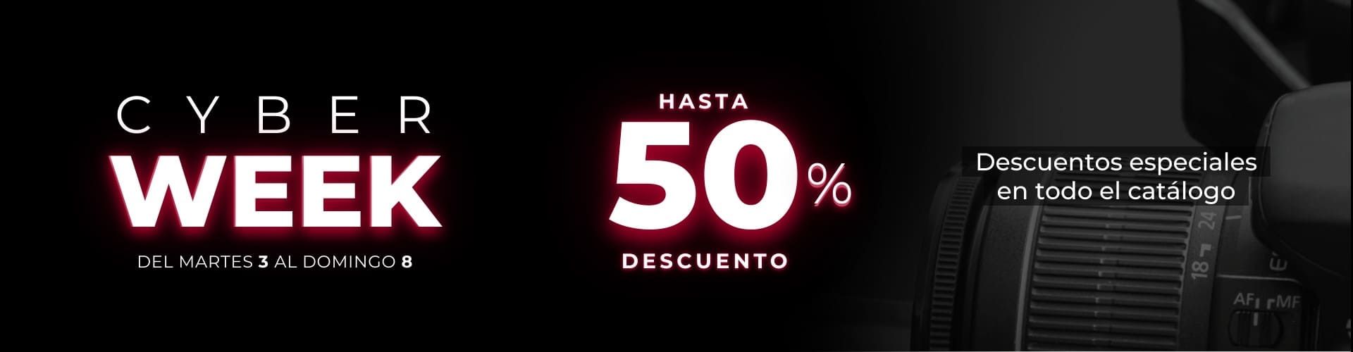 CYBER MONDAY - EL MAYOR DESCUENTO DEL AÑO - SOLO HOY