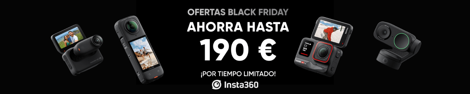 OFERTAS INSTA360 BLACK FRIDAY