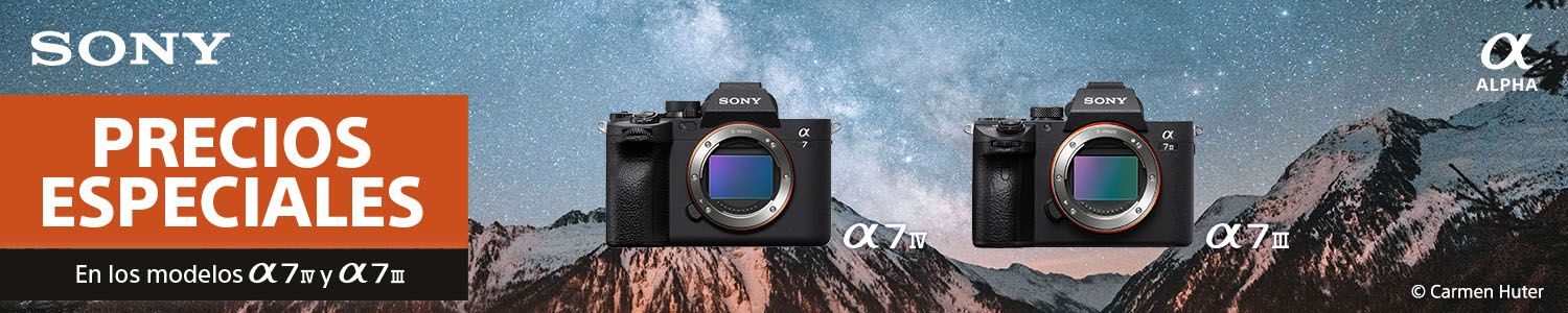 Descuento directo en LA A7 III, A7 IV